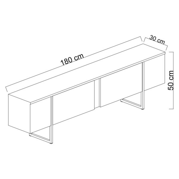 TV komoda Emporium F48 - Image 8