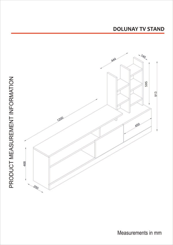 TV komoda Ely F151 - Image 7