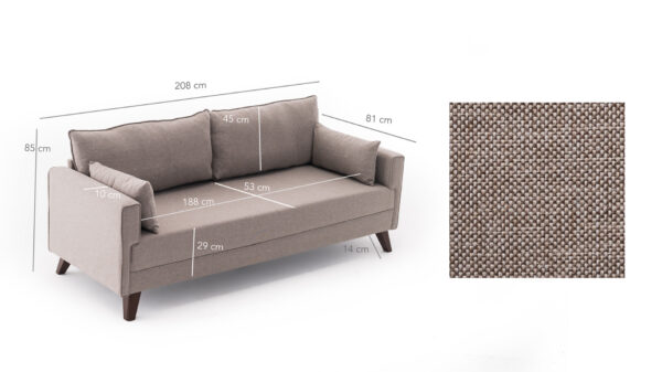 Sofa Olivia S4 - Image 4