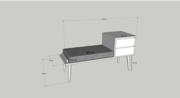 Stalak za hodnik Fonro F240 - Image 6