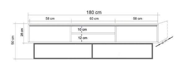 TV komoda Calista F28 - Image 7