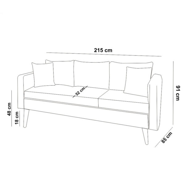 Sofa Jessamine S109 - Image 7