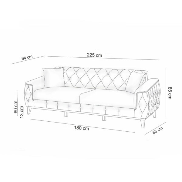 Sofa i fotelja Elowen S102 (komplet) - Image 17