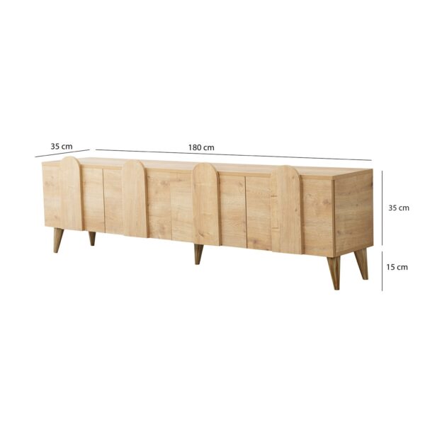 TV komoda Oak F12 - Image 7