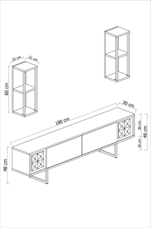 TV komoda Radianta F5 - Image 9