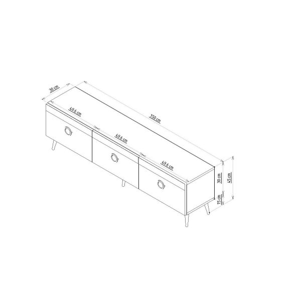 TV komoda Carter F209 - Image 6