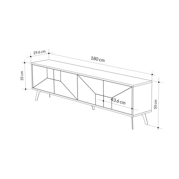 TV komoda Xander F259 - Image 6